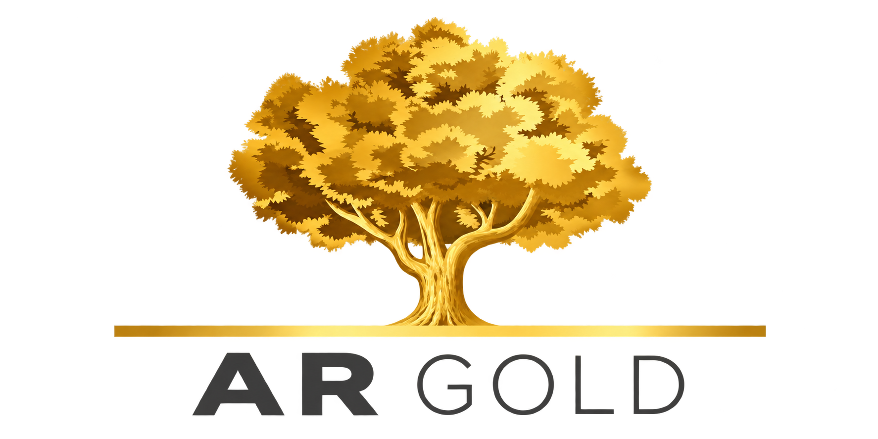 AR Gold tree logo